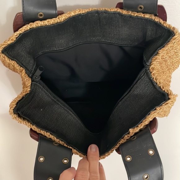 Straw handbag - Picture 6 of 10